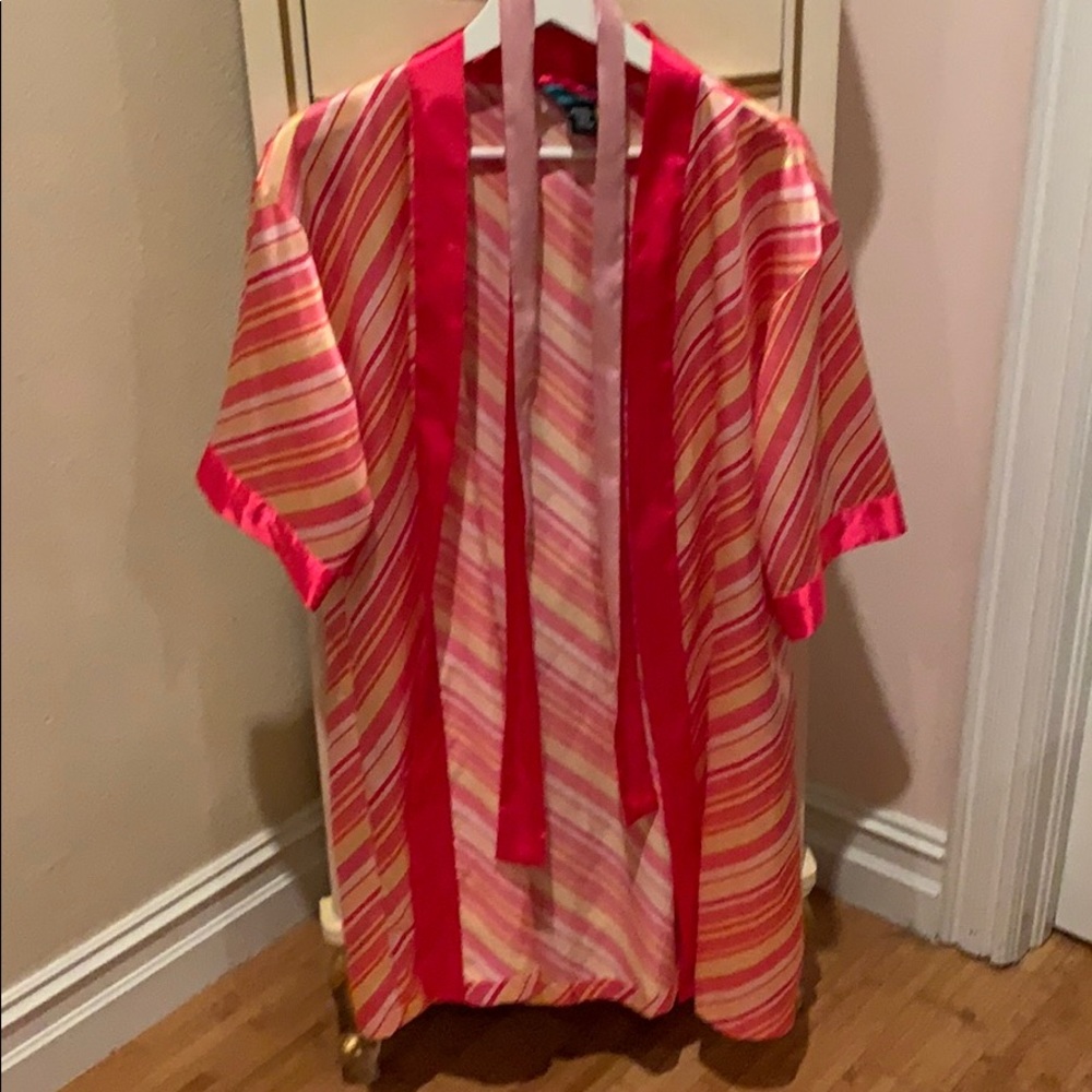 Silk robe